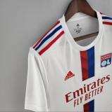 22/23  Lyon Home White Fans  Version Soccer Jersey