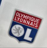 22/23  Lyon Home White Fans  Version Soccer Jersey