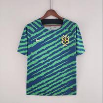 22/23  Brazil Special Edition  Green Blue Soccer Jersey