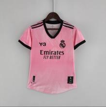 22/23  Real Madrid Y3  Special  Edition Pink Woman  Soccer jersey