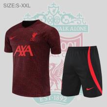 22/23  Liverpool  Suit Short Sleeve Red Kit  Training Jersey