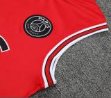 22/23  PSG Jordon  Suit Vest Red Kit Training Jersey