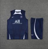 22/23  PSG Suit Vest  Dark blue Kit Training Jersey
