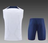 22/23  PSG Suit Vest White Kit Training Jersey