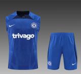 22/23  Chelsea Suit  Vest Blue  Kit Training  Jersey