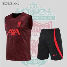 22/23  Liverpool  Suit Vest  Red Kit  Training Jersey