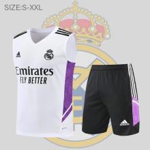 22/23  Real Madrid  Suit  Vest  Black Kit  training Jersey
