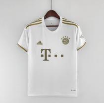 22/23  Bayern Munich Away White  Fan Version Soccer Jersey