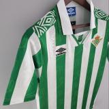 Retro 94/95 Real Betis  Home Soccer Jersey