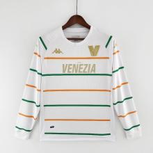 22/23 Venice Away Long sleeve White Fans Version Soccer Jersey