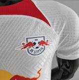 22/23 RB Leipzig  Home White Player Version Soccer Jersey
