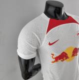 22/23 RB Leipzig  Home White Player Version Soccer Jersey