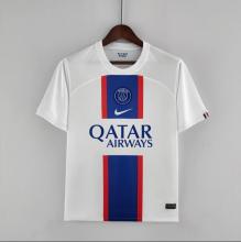 22/23  PSG Away White Fans Version Soccer Jersey