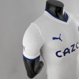 22/23 Marseille  Home White Player  Version Soccer Jersey