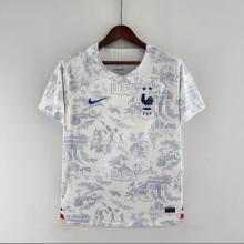 2022 World Cup France  Away White  Fans Version  Soccer Jersey