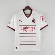 22/23 AC Milan Away White Fans Version  Soccer Jersey