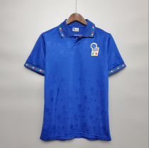Retro 1994 World cup Italy Home  Blue  Fans Version Jersey