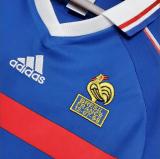 Retro 1998 France Home  Soccer Jersey