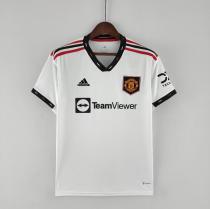 22/23 Man United Away White Fans  Version Soccer Jersey