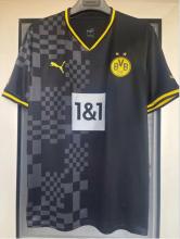 22/23  Dortmund  Away Black Jersey Fans Version  Soccer Jersey