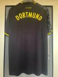 22/23  Dortmund  Away Black Jersey Fans Version  Soccer Jersey