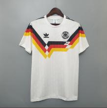 Retro 1990 Germany  Home White Soccer  Jersey