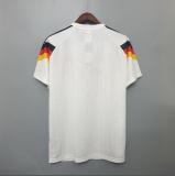 Retro 1990 Germany  Home White Soccer  Jersey
