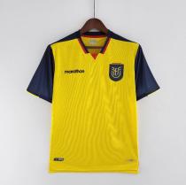 2022 World Cup  Ecuador  Home Fan Version Soccer Jersey