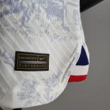 2022  World Cup France  Away White  Player Version  Soccer Jersey