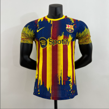 23/24 Barcelona Player Version  Special Edition Soccer Jersey