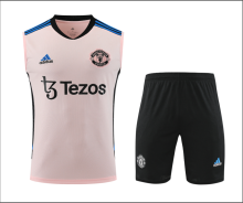 23/24 M-U  vest training suit Soccer Jersey