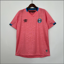 23/24 Gremio Special Edition Pink  Fan Version Soccer  Jersey