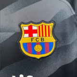 23/24 Barcelona  Goalkeeper Black  Fans Version Soccer Jersey