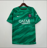 23/24 PSG Goalkeeper  Green fans version  Soccer Jersey