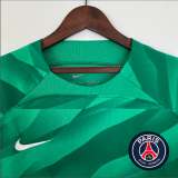 23/24 PSG Goalkeeper  Green fans version  Soccer Jersey