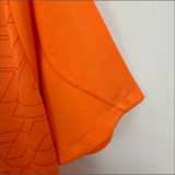 23/24 Fluminense Training Jersey Orange Fans Version Soccer Jersey