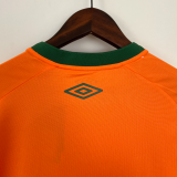 23/24 Fluminense Training Jersey Orange Fans Version Soccer Jersey