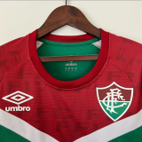 23/24 Fluminense woman  Training Suit Fans Soccer Jersey