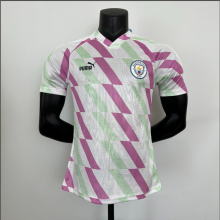 23/24  Manchester City Training Kit  player version Soccer Jersey