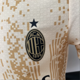 23/24 AC Milan souvenir edition khaki player version  Soccer Jersey