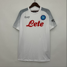 23/24 Napoli White Fans  Version  Soccer Jersey