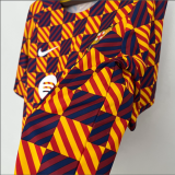 23/24 Barcelona training suit Fans Version  Soccer Jersey