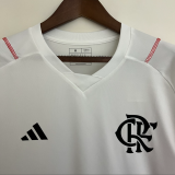 23/24 Flamengo training suit white  Fan Version Soccer  Jersey
