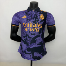 23/24 Real Madrid player version special edition purple Soccer Jersey