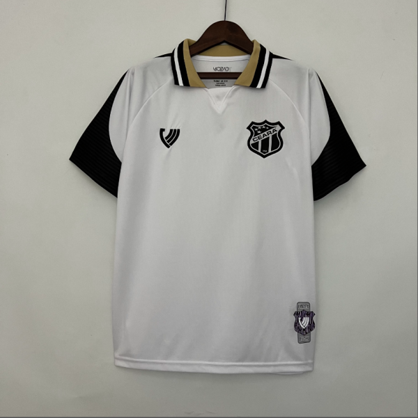 23/24 Ceará White  Fan Version Soccer  Jersey