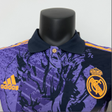 23/24 Real Madrid player version special edition purple Soccer Jersey
