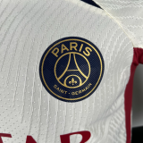 23/24 PSG training Player Version White  Soccer Jersey