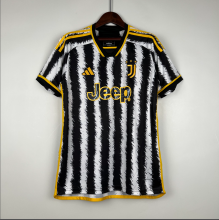 23/24 Juventus Home Fans Version  Soccer Jersey