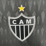 23/24  Mineiro Atlético Goalkeeper Black Fan Version Soccer  Jersey
