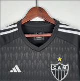 23/24  Mineiro Atlético Goalkeeper Black Fan Version Soccer  Jersey